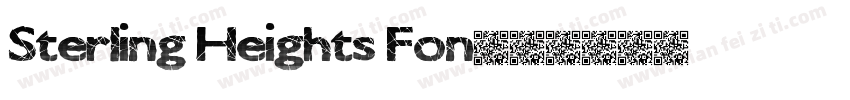Sterling Heights Fon字体转换